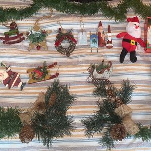 Christmas ornaments and mini decor lot